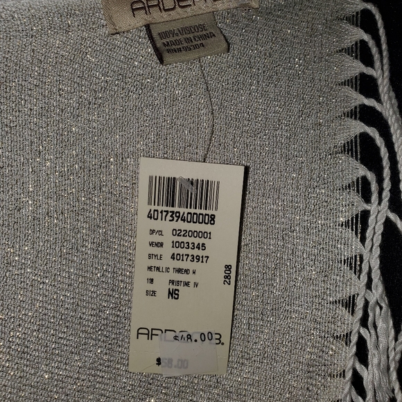 Arden B. Scarf / Shawl with Fringe - Picture 9 of 10